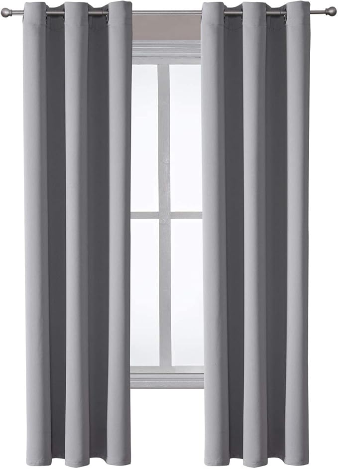 ChrisDowa Grommet Blackout Curtains