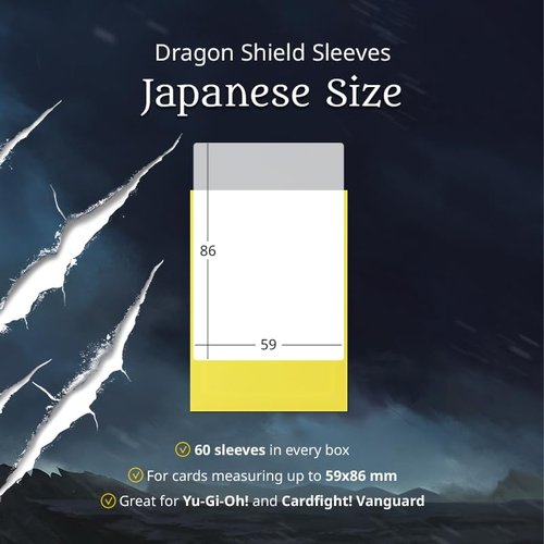 Dragon Shield | Matte Card Sleeves - 60 Count Smooth & Durable TCG Protection | Jet Color