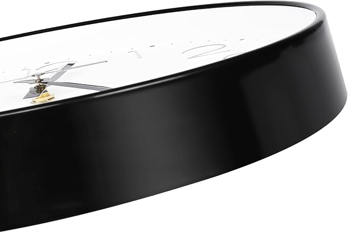 Wall Clock 12 Inch Silent Non-Ticking Modern Wall Clocks Battery Operated