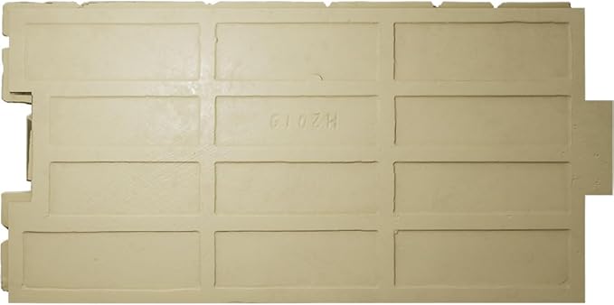 EverStone Cobblestone Faux Stone Panel, Lunar Color
