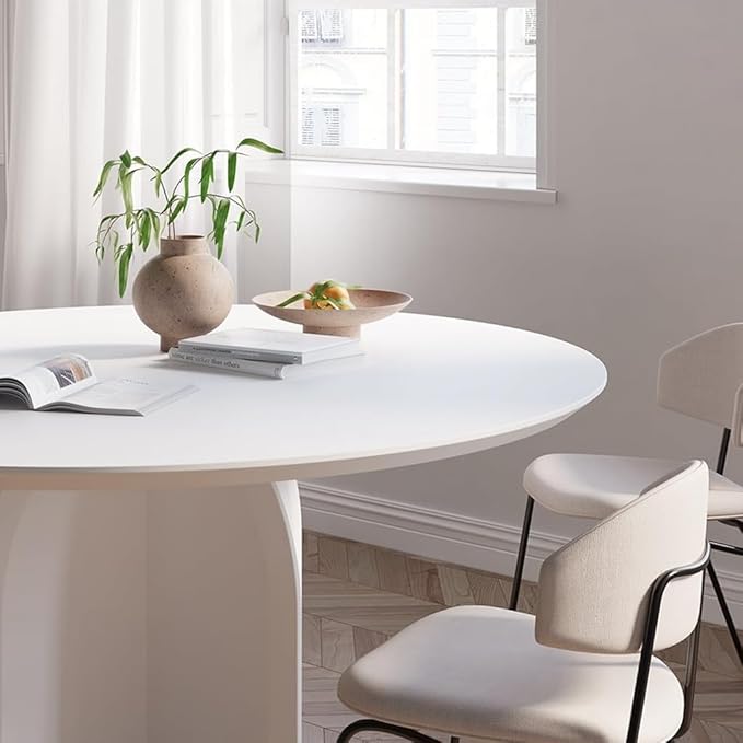 Arthome 23.6"x200" White Contact Paper, Peel and Stick Matte Wallpaper