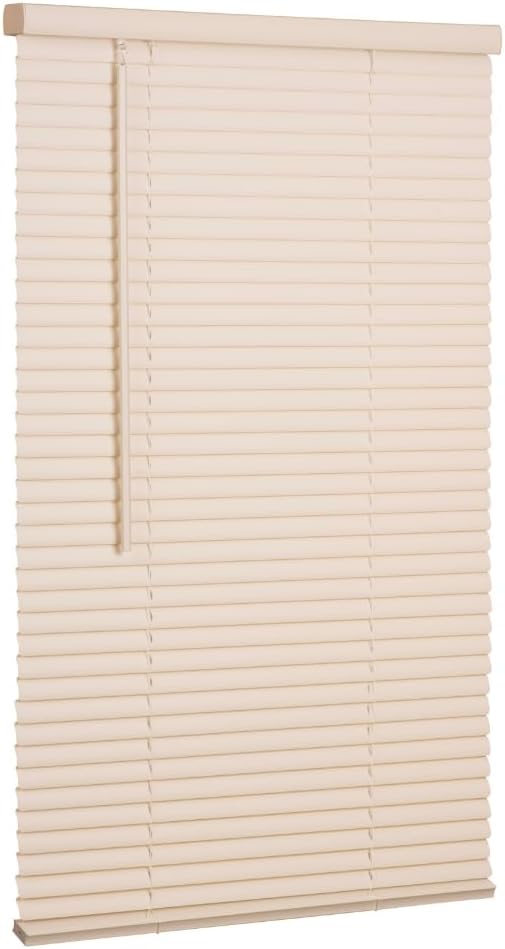 LOTUS & WINDOWARE Cordless 1" Vinyl Blind, Room Darkening, Horizontal Blinds