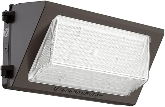 Lithonia Lighting 17" LED Wall Pack Outdoor Light Fixture, 3-Way Selectable CCT