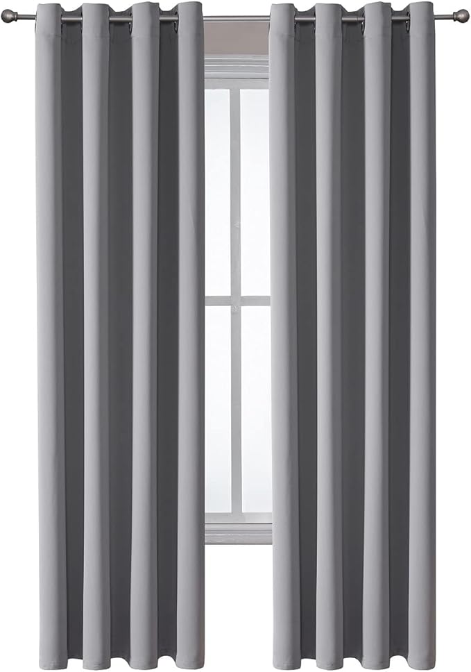 ChrisDowa Grommet Blackout Curtains