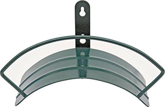 Rocky Mountain Goods Deluxe Metal Hose Hanger - Most Solid Wall Mounted Hose Hanger on The Market - Rust Proof Wrought Iron - Fits 100â of Hose