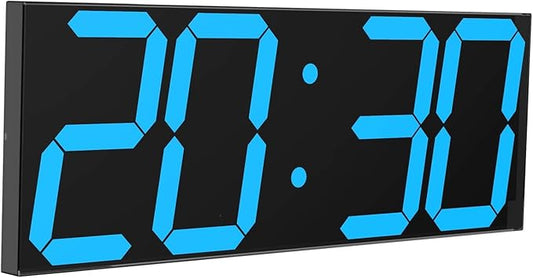 CHKOSDA LED Large Digital Wall Clock, Oversize Wall Clock