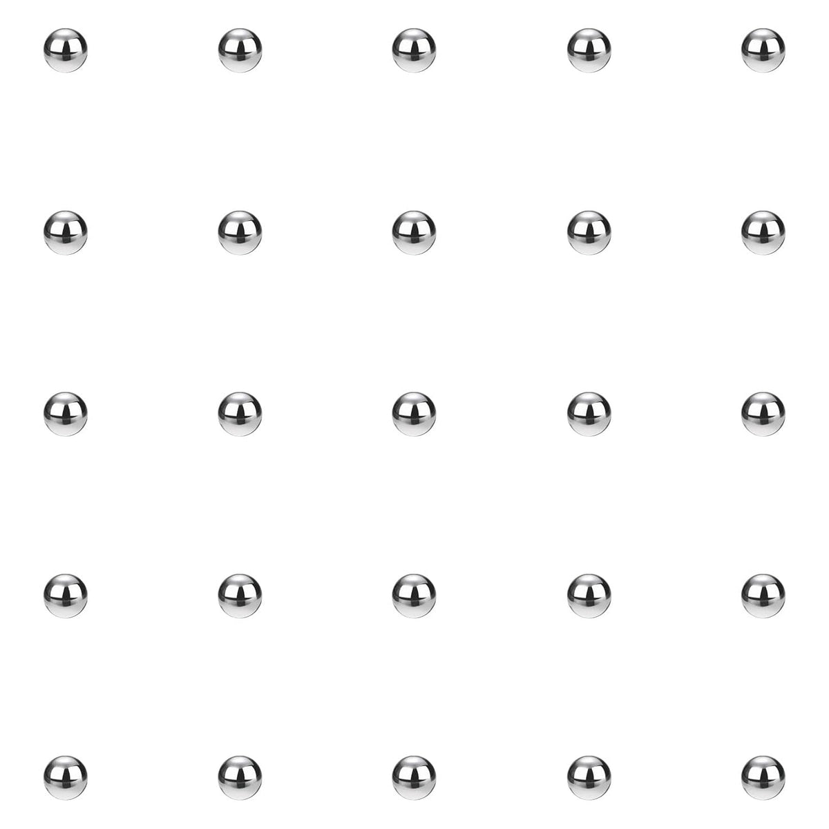 uxcell Precision 1.5mm Stainless Steel Bearing Balls - 400Pcs G200 for Machinery & DIY Projects