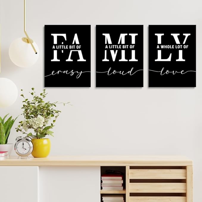 GUBIYU Home Wall Art for Living Room & Dining Room