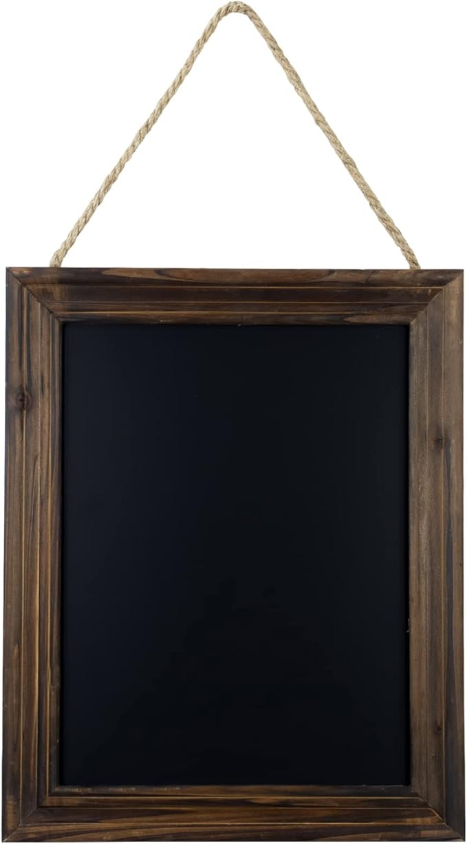 SANY DAYO HOME Rustic Wall Hanging Magnetic Chalkboard Signs 14 x 11 inches