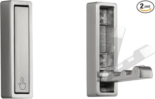 Folding Wall Hook, Heavy Duty Zinc Alloy No Rust Fold Up Hooks