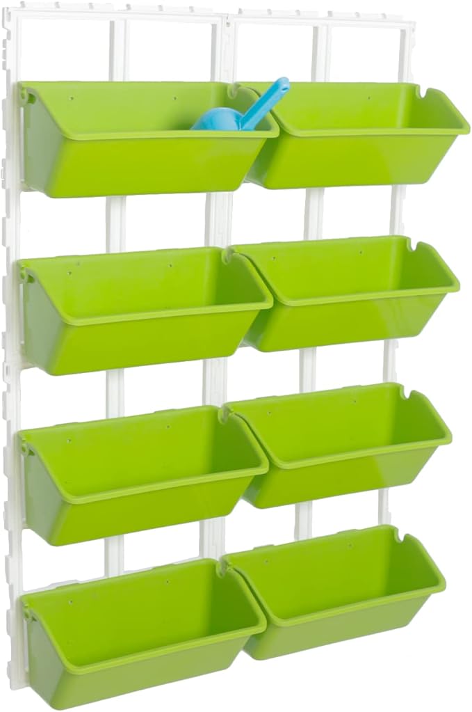 Kaibrite 8 Pockets Vertical Garden Wall Planter Raised Beds Hanging Planter
