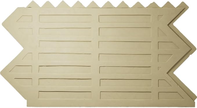 EverStone Herringbone Faux Brick Panel, 46 1/2"W x 25 1/4"H x 1"D, Farmhouse
