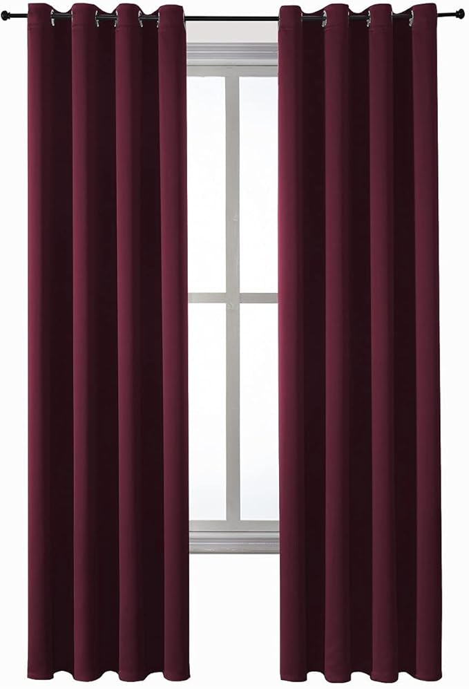 ChrisDowa Grommet Blackout Curtains
