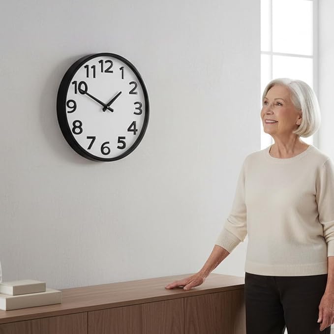 Crosstime 16 Inch Wall Clock