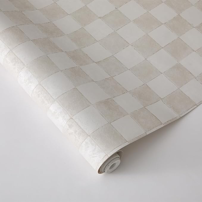 Tempaper x Jeremiah Brent Classic Check Textured Removable Peel and Stick