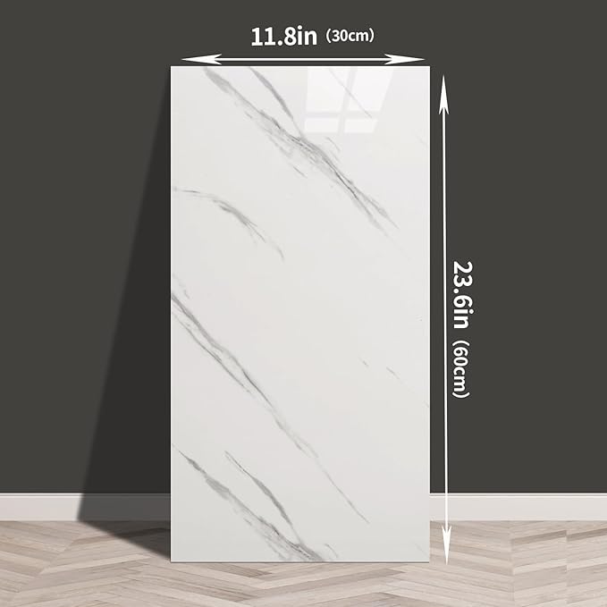 Haimin Wall Panels Peel and Stick 20 Pieces 23.6x11.8in Lightweight Backsplash