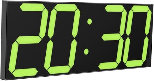 CHKOSDA LED Large Digital Wall Clock, Oversize Digital Clock