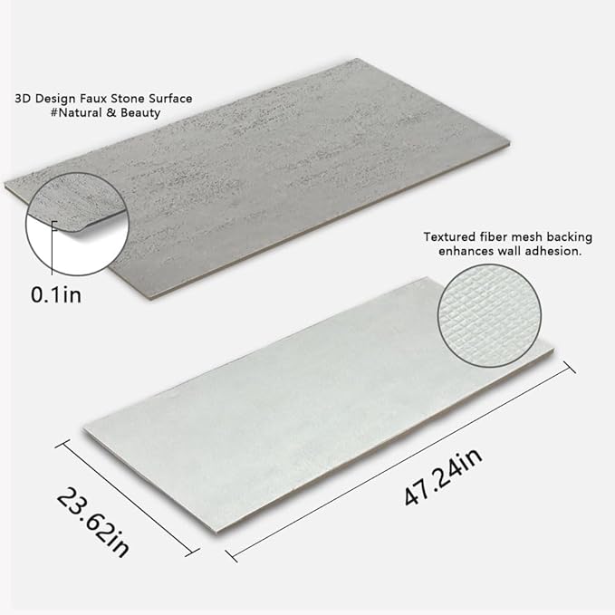 3D Wall Panels Faux Stone Panel