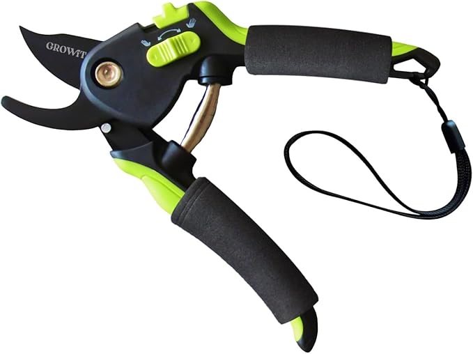 Soft Grip Pruning Shears for Weak & Arthritic Hands â Easy-Cut Garden Clippers with Comfort Handle Design