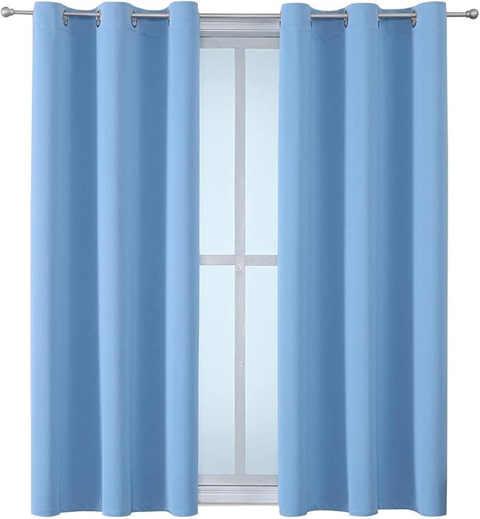 ChrisDowa Grommet Room Darkening Curtains