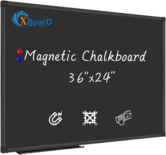 XBoard Magnetic Chalkboard Blackboard 36 x 24, Chalkboard Signs