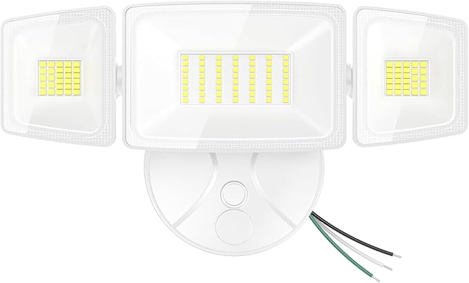 Onforu 75W Flood Lights Outdoor, 7000LM Brightness Security Lights Switch