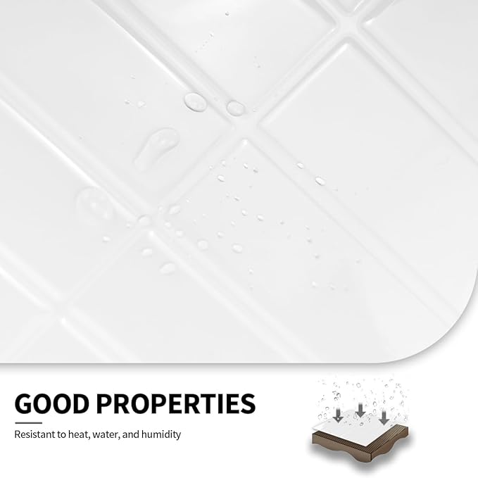 Peel and Stick Backsplash 3D Wall Tiles, Self-Adhesive, Oil Proof, Waterproof
