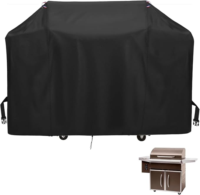 Pellet Grill Cover for Traeger Select Series, 600D Thickened Grill Covers Compatible with Traeger Select Pro and TFS60LZC Select Elite, Heavy Duty Waterproof BBQ Cover for Outdoor Grills