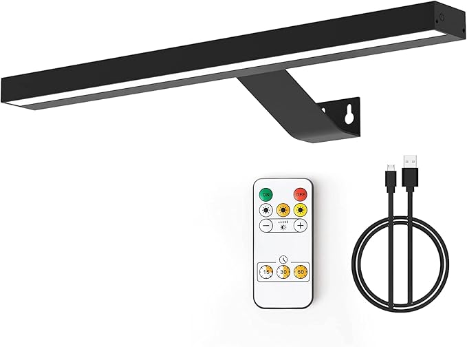 MIOBLUE Wireless Picture Lights, Rechargeable Battery Art Display Light