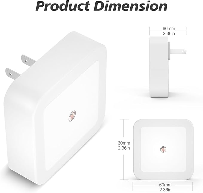 Sujeet Night Light, Night Lights Plug into Wall 8-Pack, Nightlight Plug in