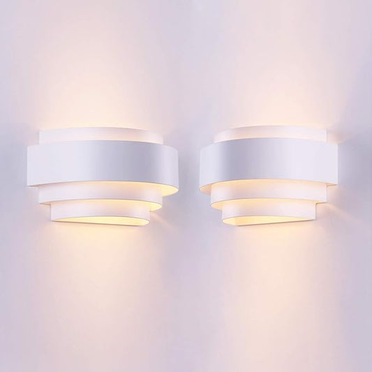 LightInTheBox Modern Wall Sconce Set of 2 Indoor Wall Light Fixture Half Moon