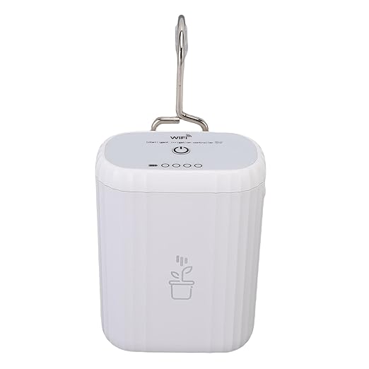Automatic Plant Waterer, WiFi Smart Irrigation System with App Control and Adjustable Drip Heads for Indoor Garden, Patio, Vegetable Beds