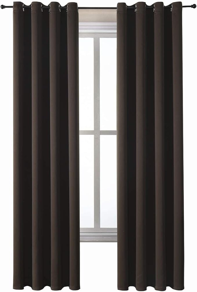 ChrisDowa Grommet Blackout Curtains