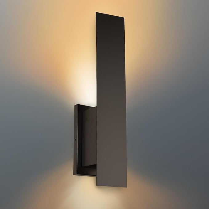 Edwarmlux Indoor Wall Sconces, Modern Wall Lights, Up and Down Wall Mount Light