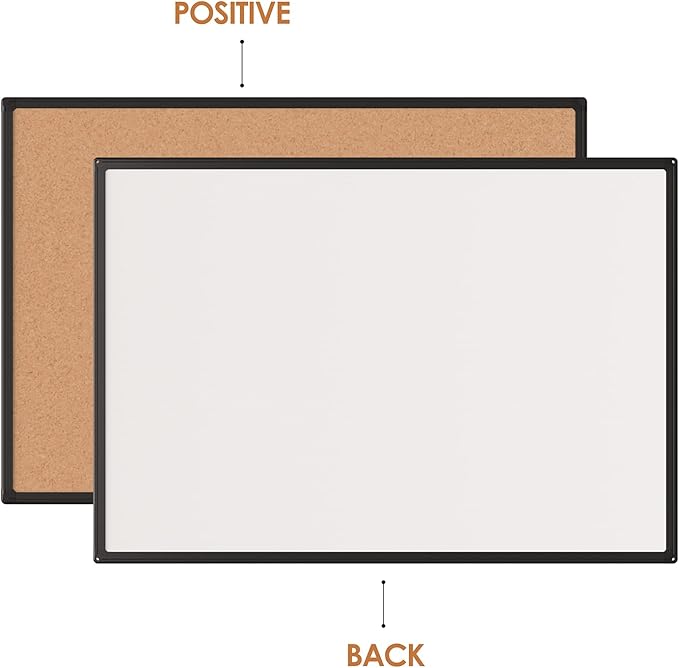 Bulletin Board 48 x 36, Large Wall Mounted Notice Board