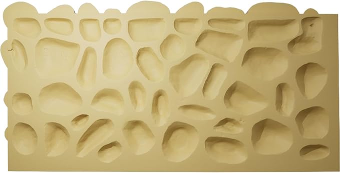 EverStone River Rock Faux Rock Panel, Pebble Mix Color