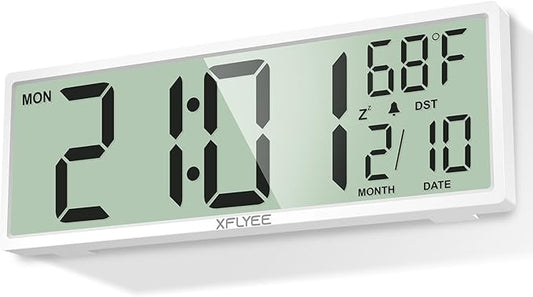 14.5'' Large Digital Wall Clock Battery Operated