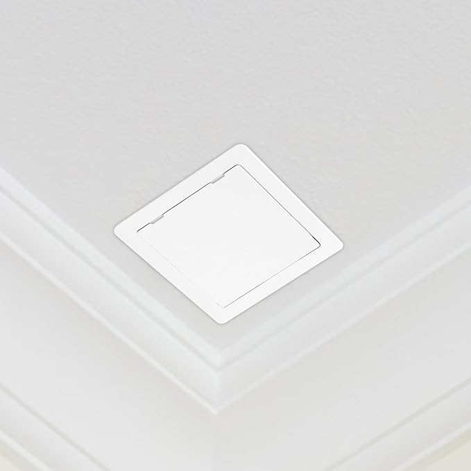Suteck Plastic Access Panel for Drywall Ceiling 10 x 10 Inch Reinforced