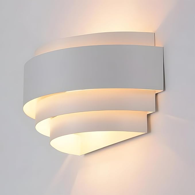 LightInTheBox Modern Wall Sconce Indoor Wall Light Fixture Half Moon Metal Wall