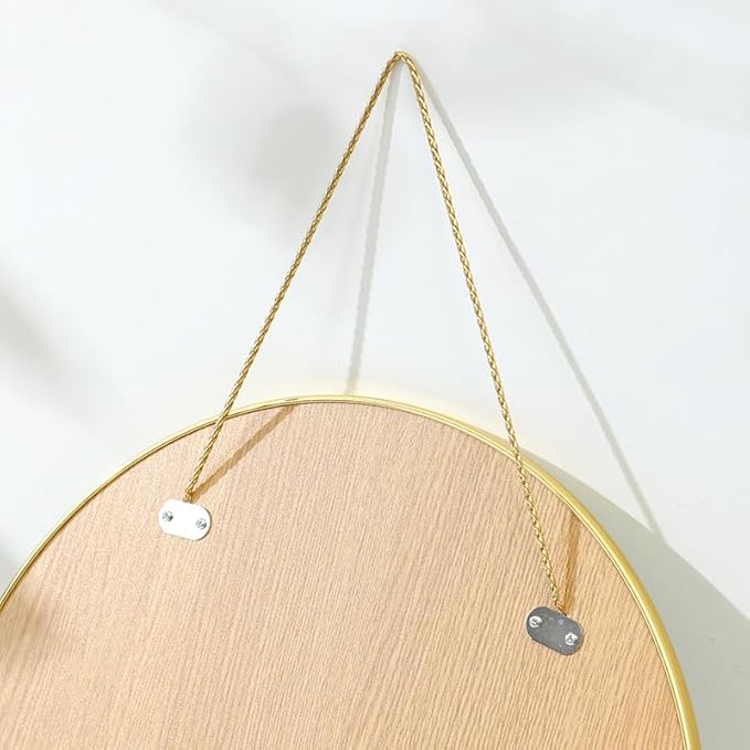 Gold Oval Mirror, Vanity Mirror