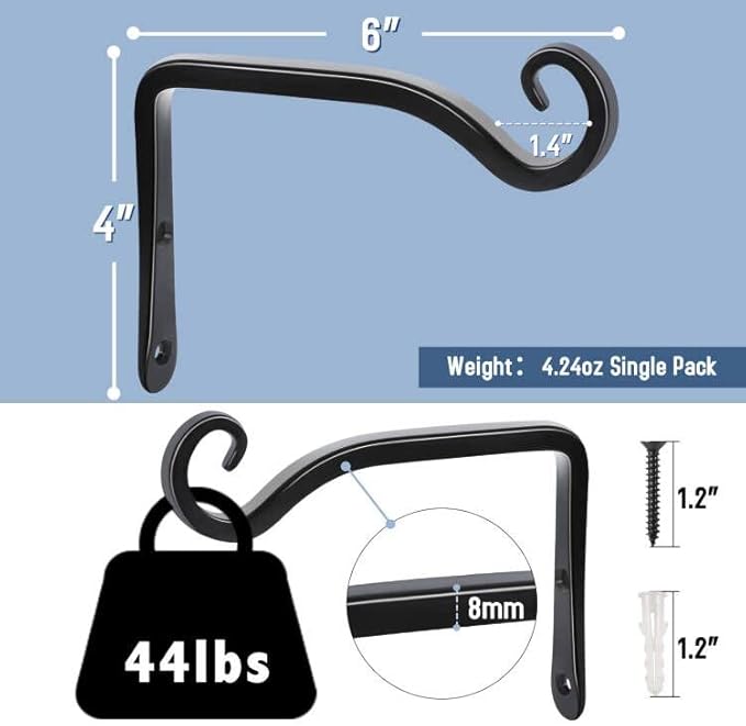 FEED GARDEN Heavy Duty Plant Hooks