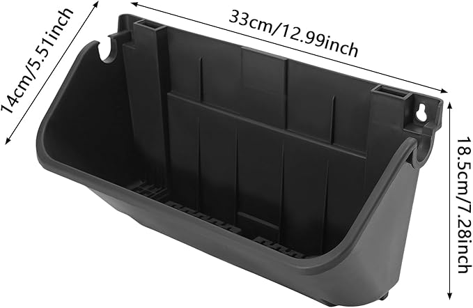 24 Pots Wall Mounted Planter, Plastic Wall Vertical Planter,