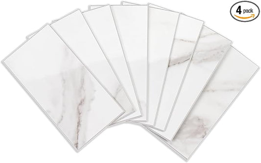 StyloVue 4 Pieces Peel and Stick Backsplash