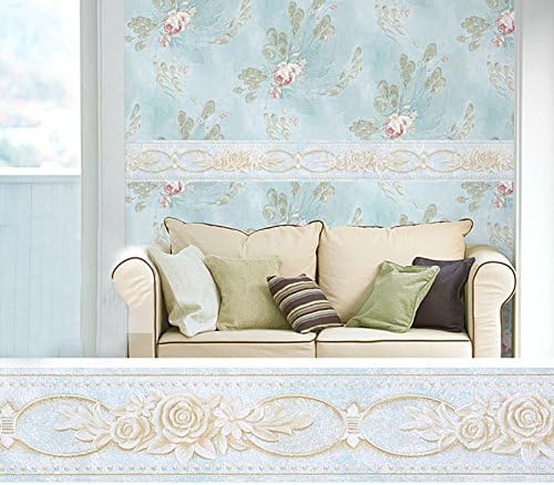 Creation Core 4.2x196.8 Waterproof Wallpaper Border 3D Pattern Wall Decor