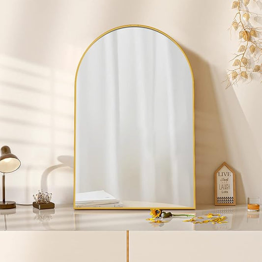 Arched Wall Mirror, Living Room, Hang Vertical or Horizontal