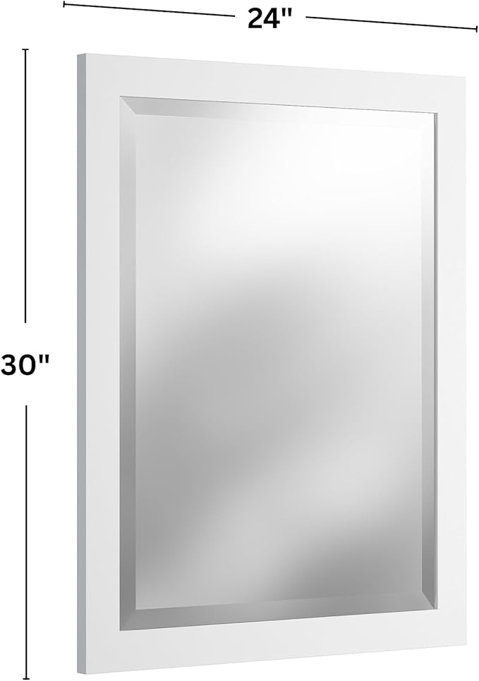 Alaterre Furniture 24" x 30" Bathroom Vanity Mirror