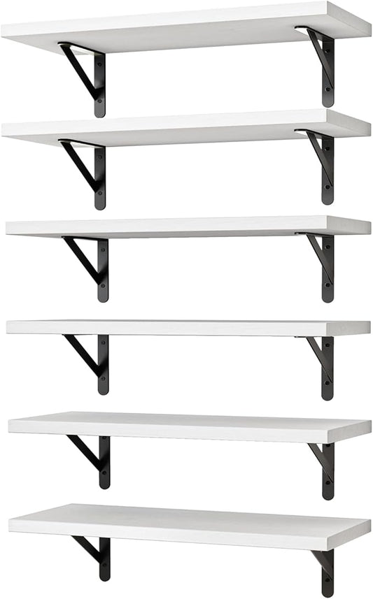 YGEOMER 16.5 Inch Floating Shelves