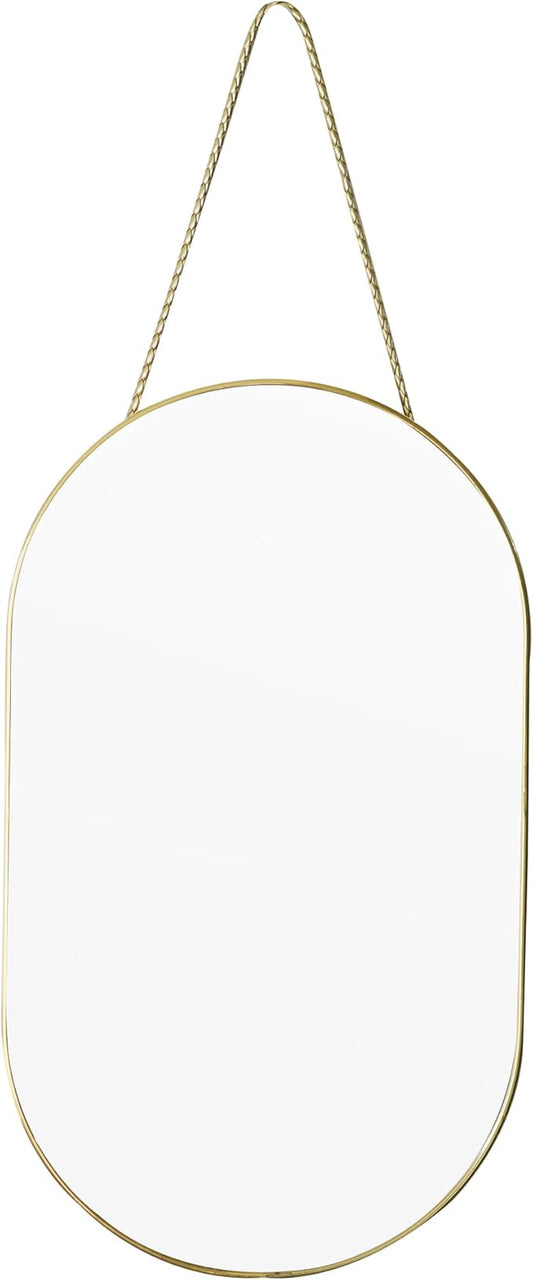 Gold Oval Mirror, Vanity Mirror