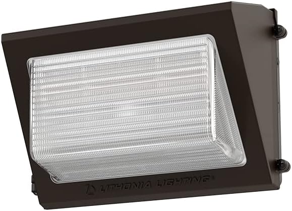 Lithonia Lighting 13" LED Wall Pack Outdoor Light Fixture, 3-Way Selectable CCT