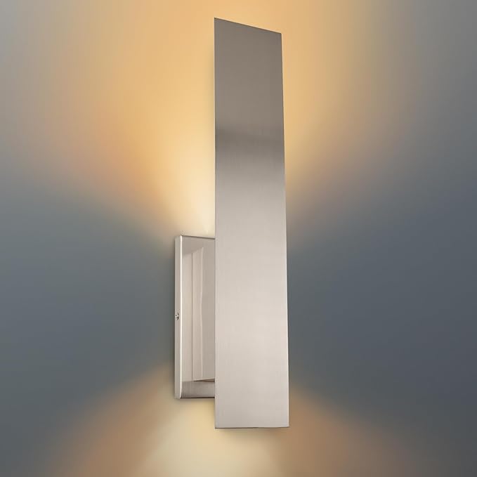 Edwarmlux Indoor Wall Sconces, Modern Wall Lights, Up and Down Wall Mount Light
